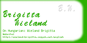 brigitta wieland business card
